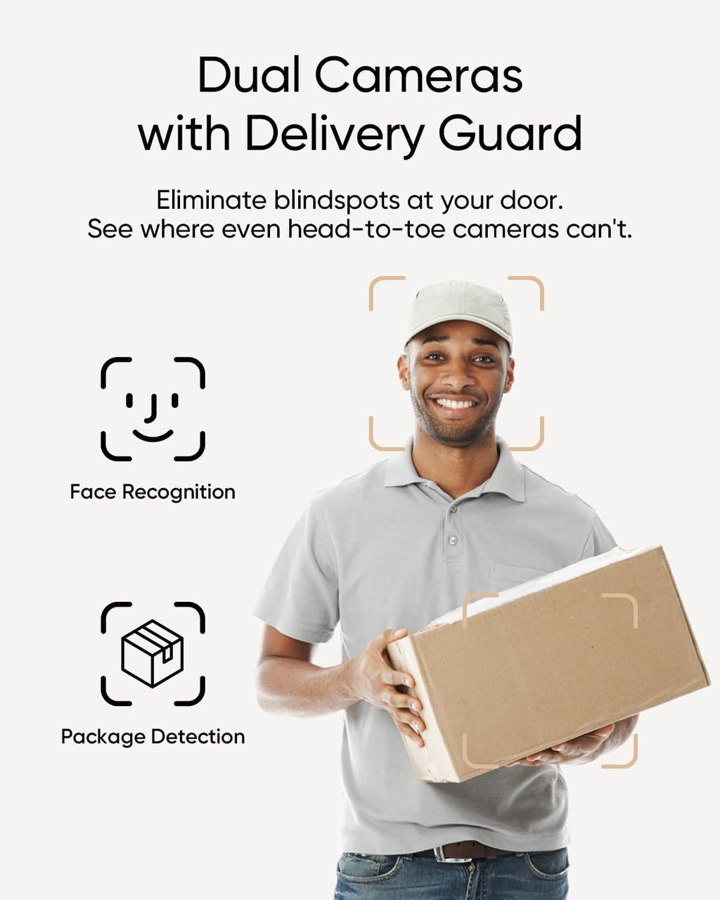 Dual Cameras 2K Full HD Video Doorbell M989359