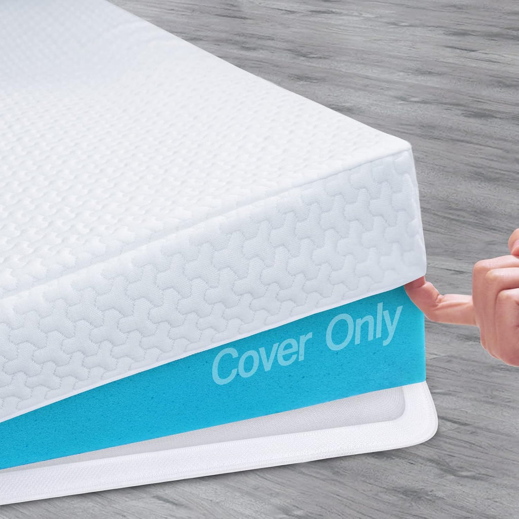 Queen Size Bamboo Rayon Zippered Mattress Protector Cover Z558