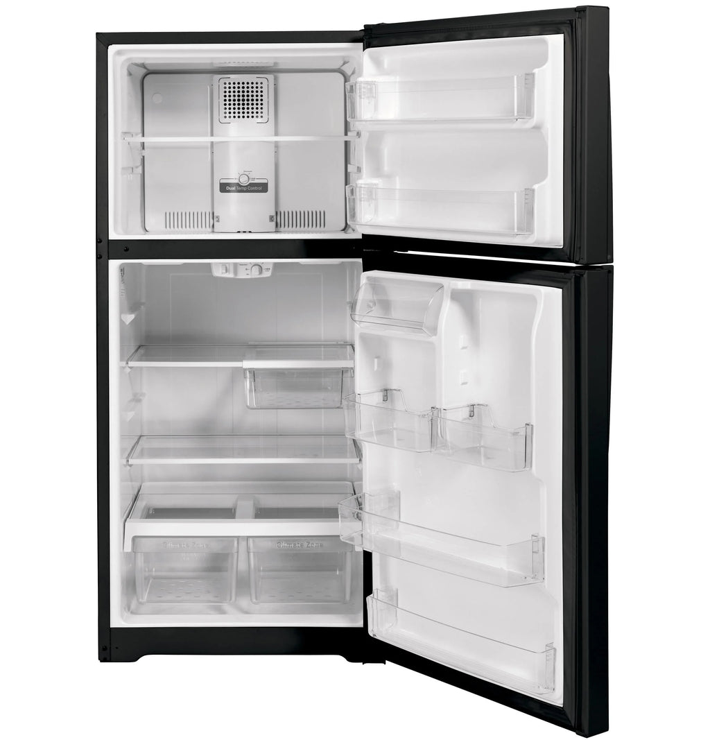 Black Top-Freezer Refrigerator C44963