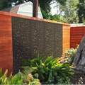 Botanical WPC Fence Panel Z107