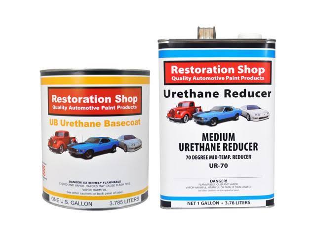 Blue Metallic Urethane Basecoat/Clearcoat Car Paint Complete Medium Gallon Kit U562604