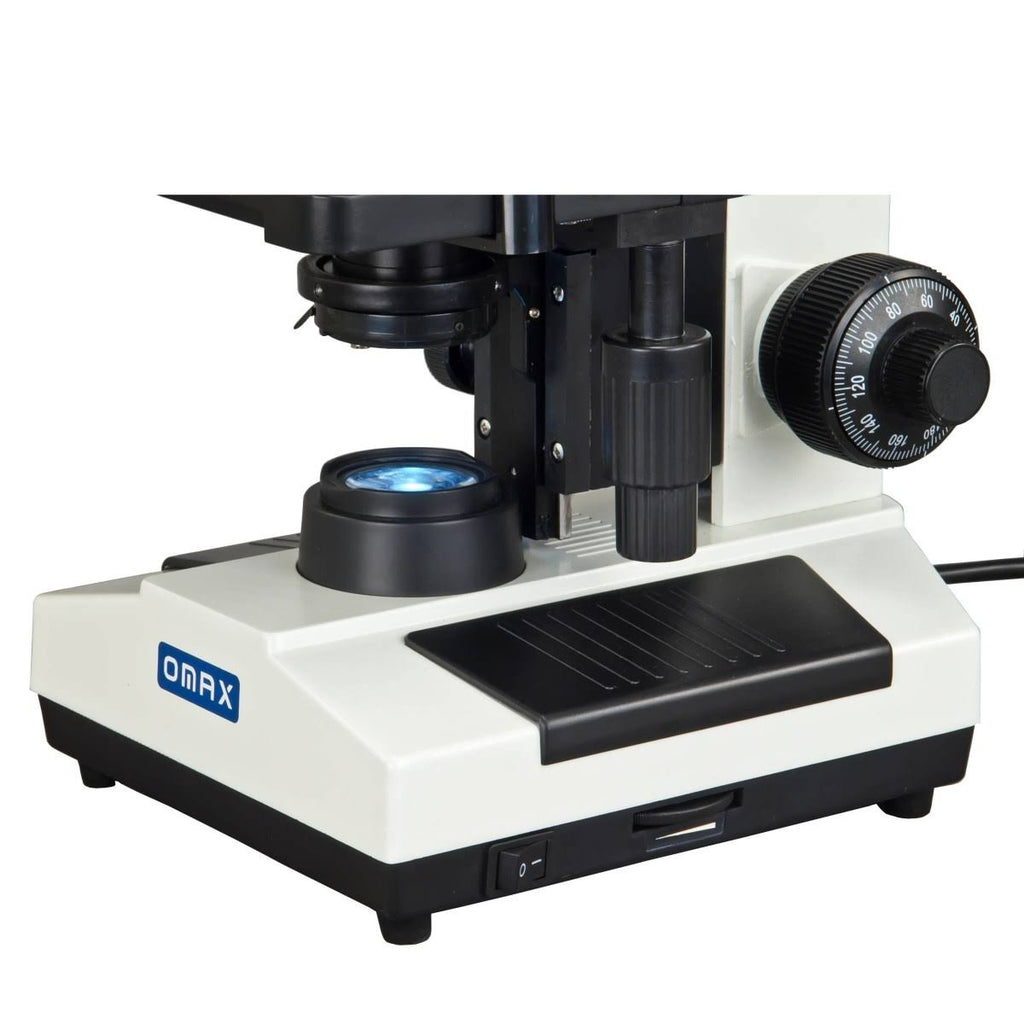 40X-1600X Compound Binocular Biological Microscope with LED Light E890