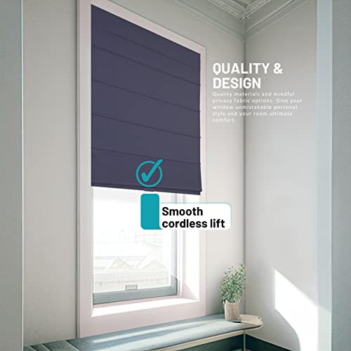 Blackout Roman Window Shade, 33" W X 64" H X561
