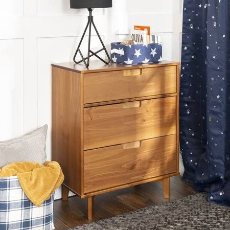 Caramel 3 Drawer Dresser D424