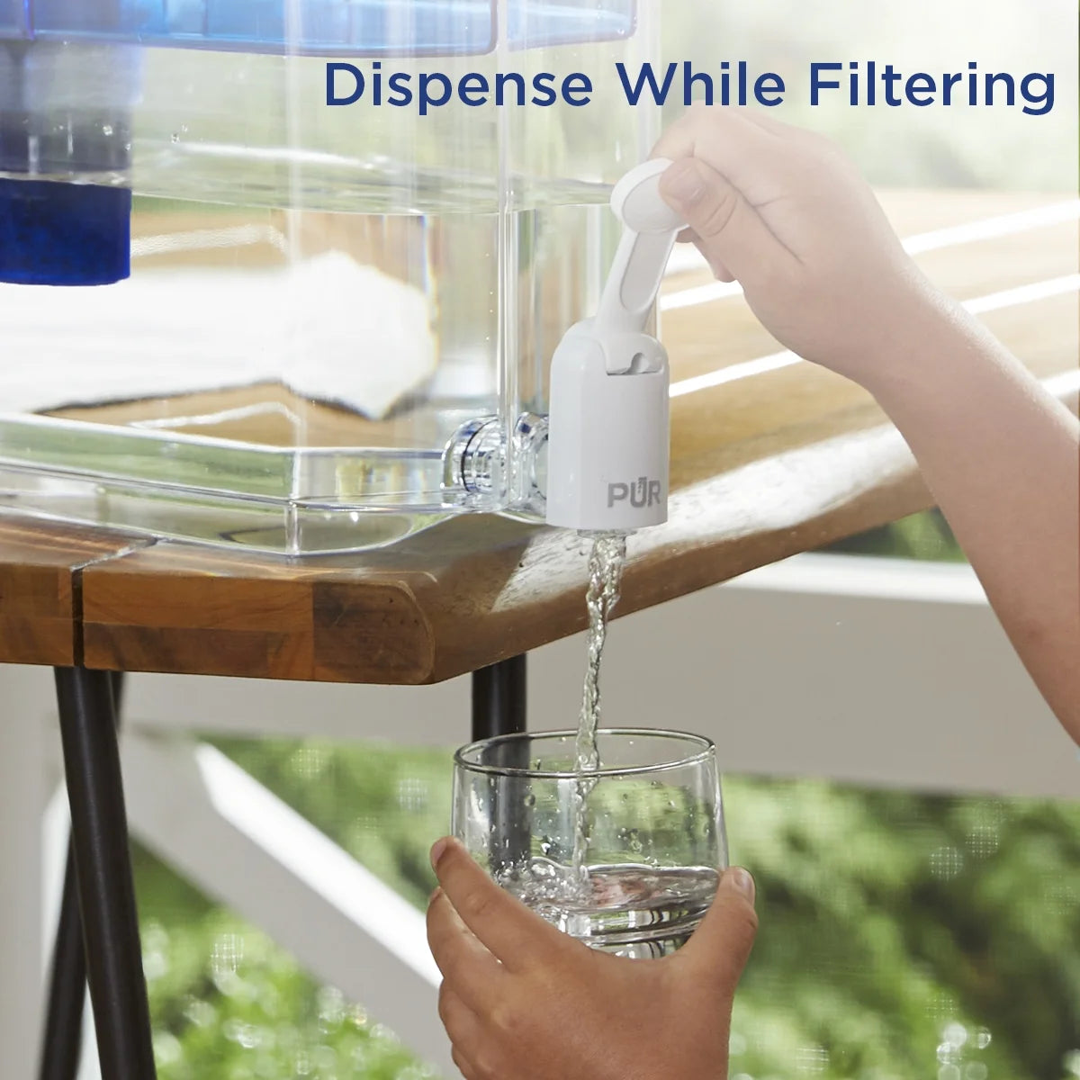 30-Cup Water Filter Dispenser System, Smoke G672191