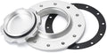 Billet Aluminum Fuel Cell Gas Cap with 12 Hole Cell Bung and Gasket Pack of 2 K52746