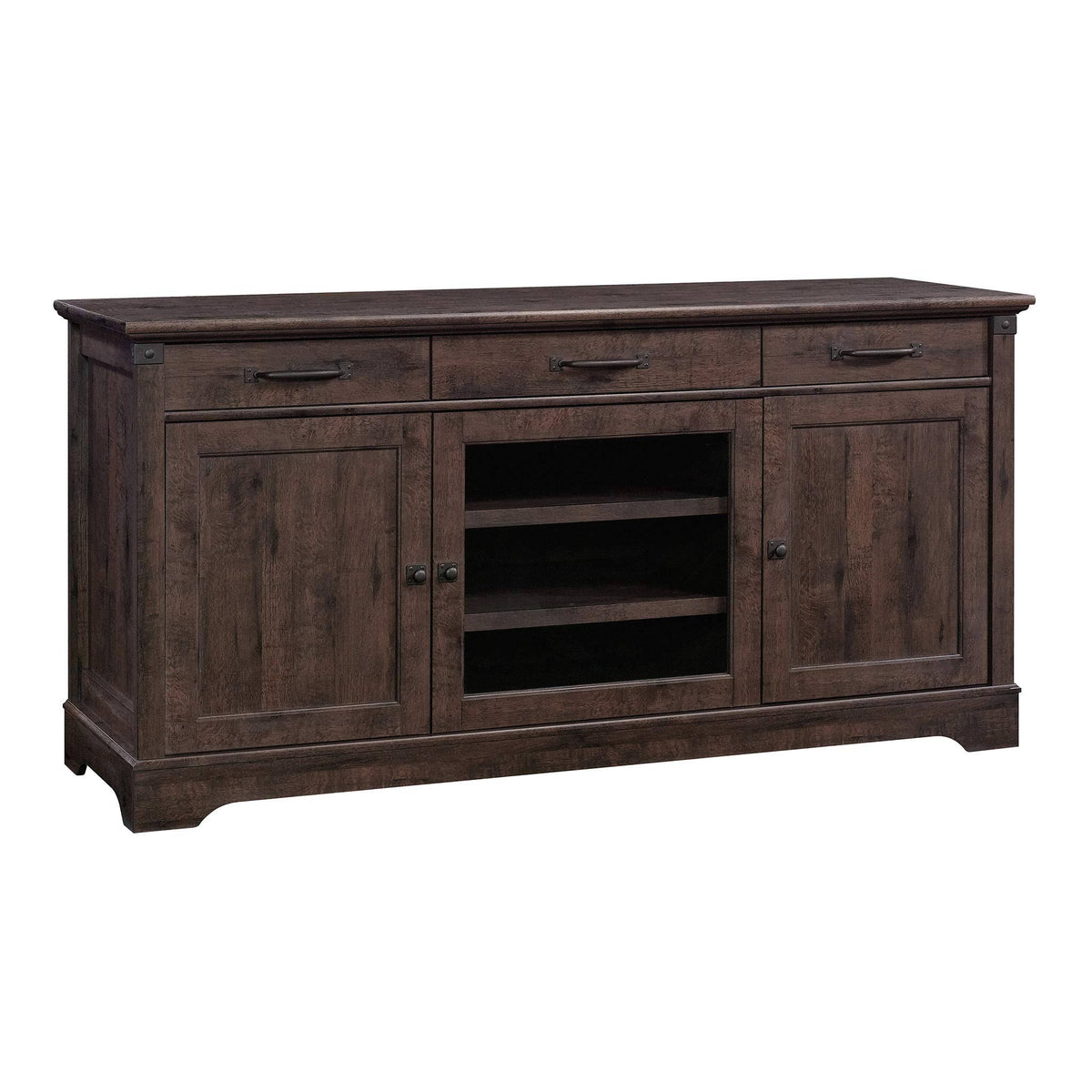 Coffee Oak Credenza V681085