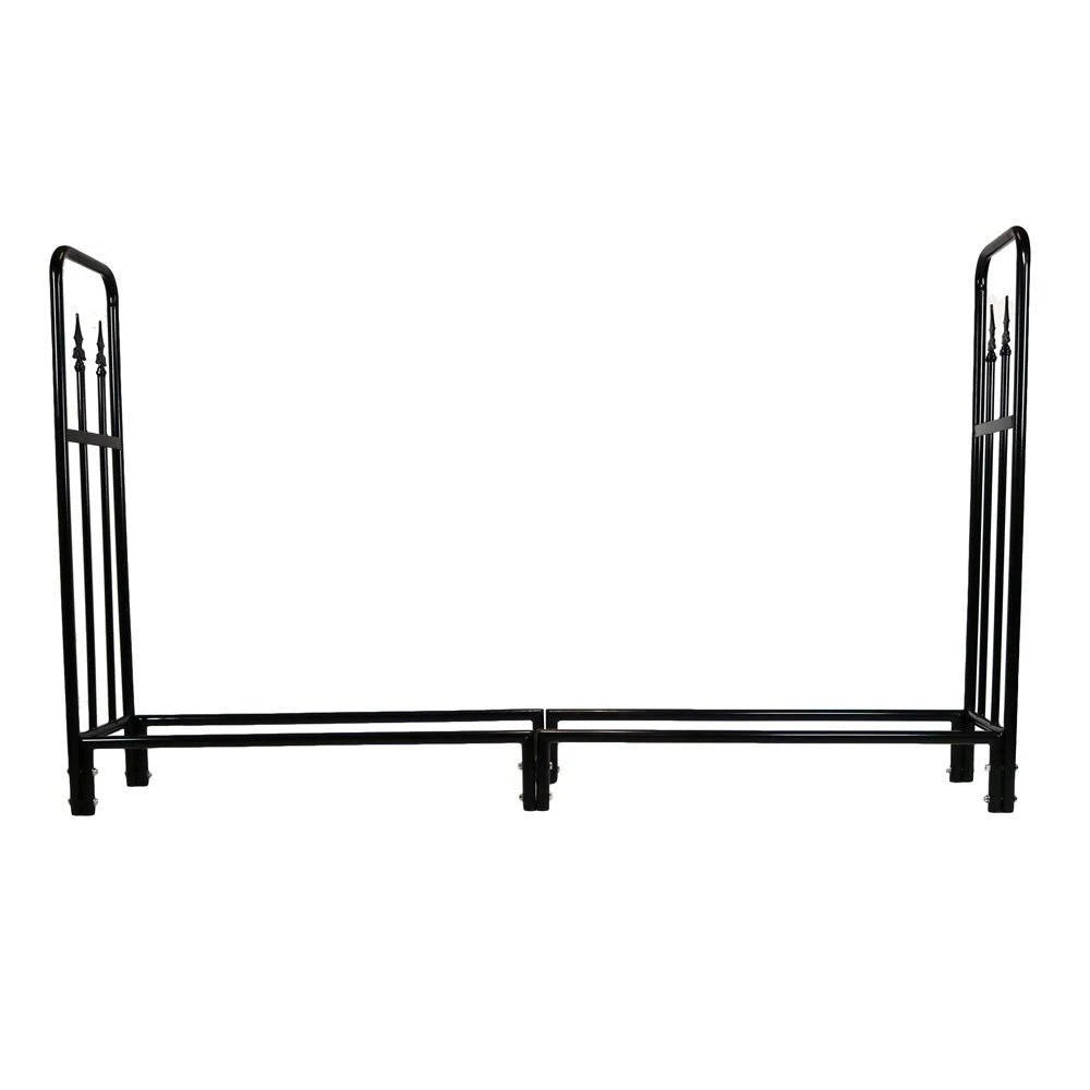Decorative Firewood Log Rack with Cover E1109