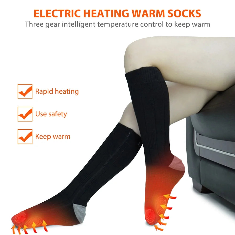 Heated Socks with Rechargeable Battery P840