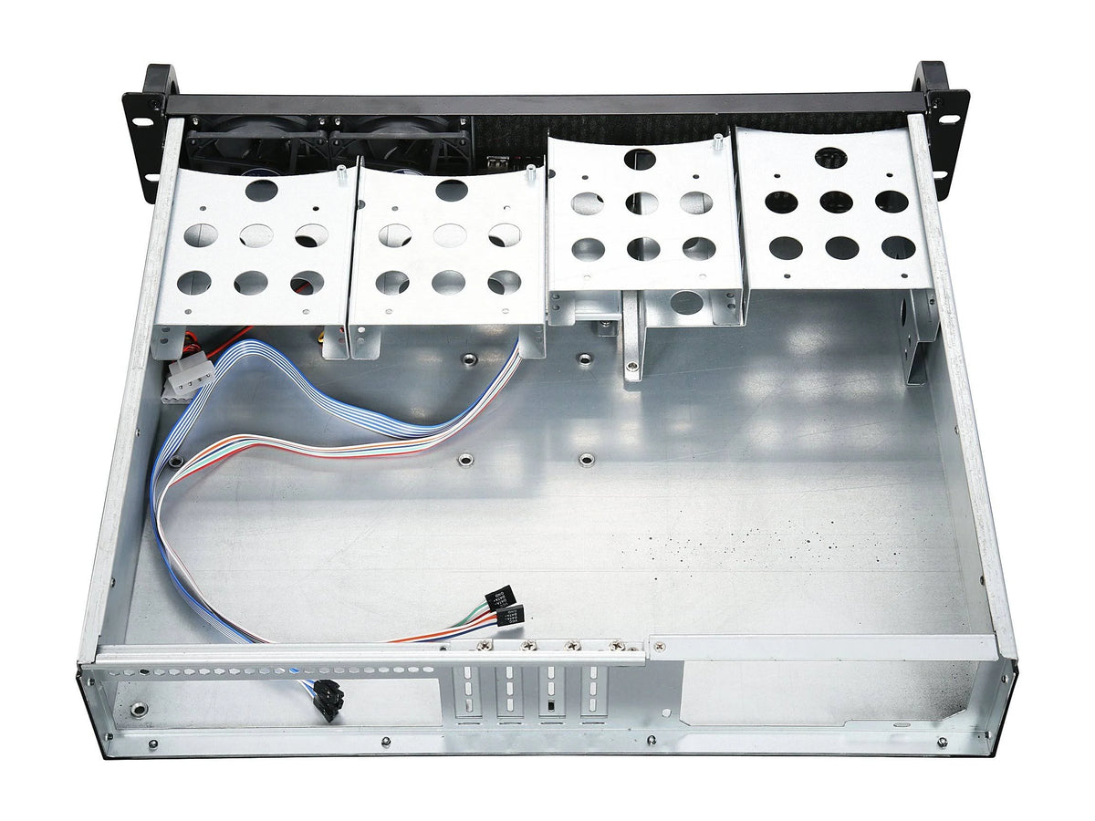 2U Metal Rackmount Server Case with 5 Bays S955902