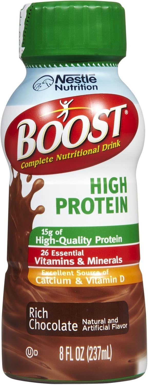 Rich Chocolate 8.01 Fl Oz High Protein Nutritional Drink Y5773