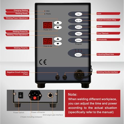 100A Pulse Arc Spot Welder Kit for Gold Silver Welding U740408
