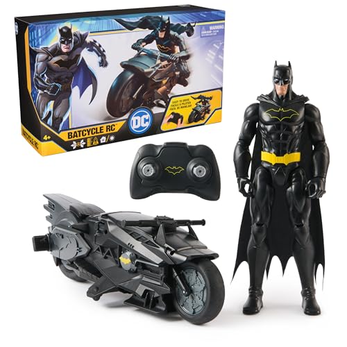 Batman Remote Control Batcycle with 12" Batman Action Figure Y6850