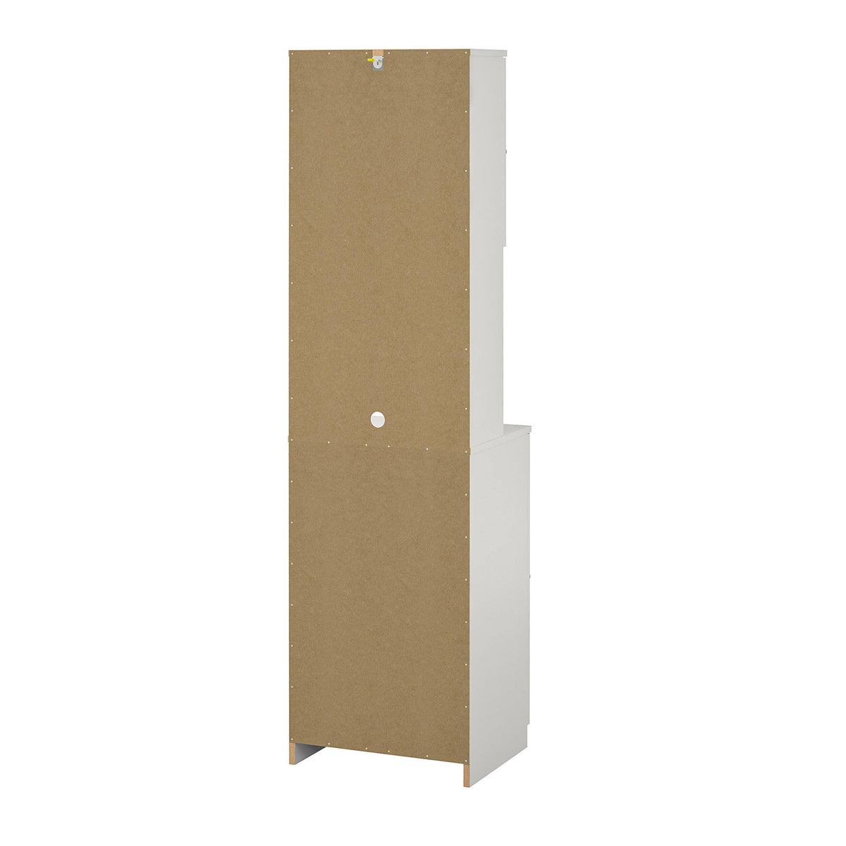 White Tall Bar Cabinet H7922