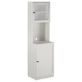 White Tall Bar Cabinet H7922