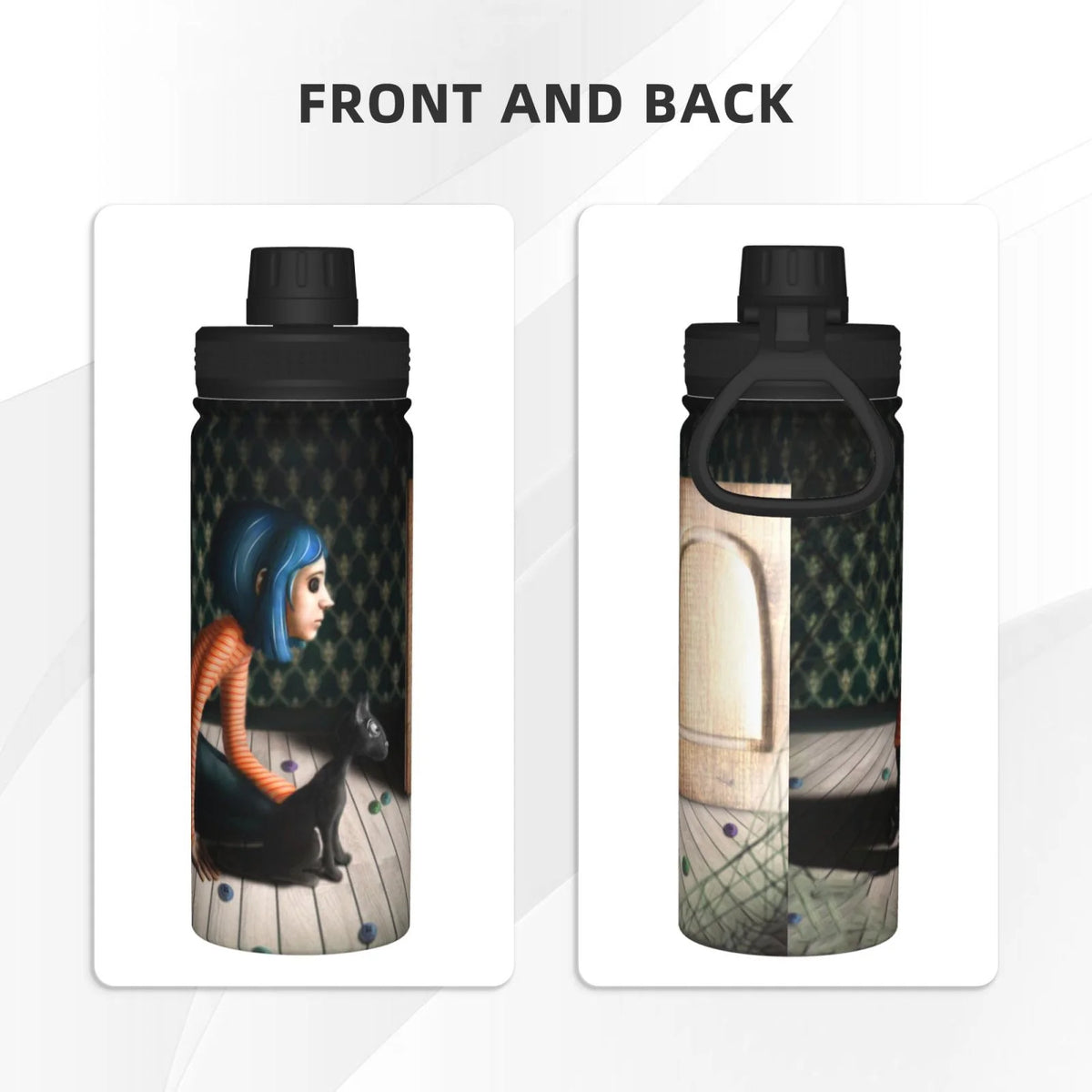 18OZ Insulated Stainless Steel Water Bottle P771
