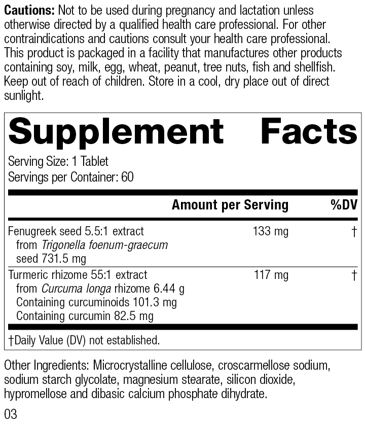 Turmeric 60 Tablets H465