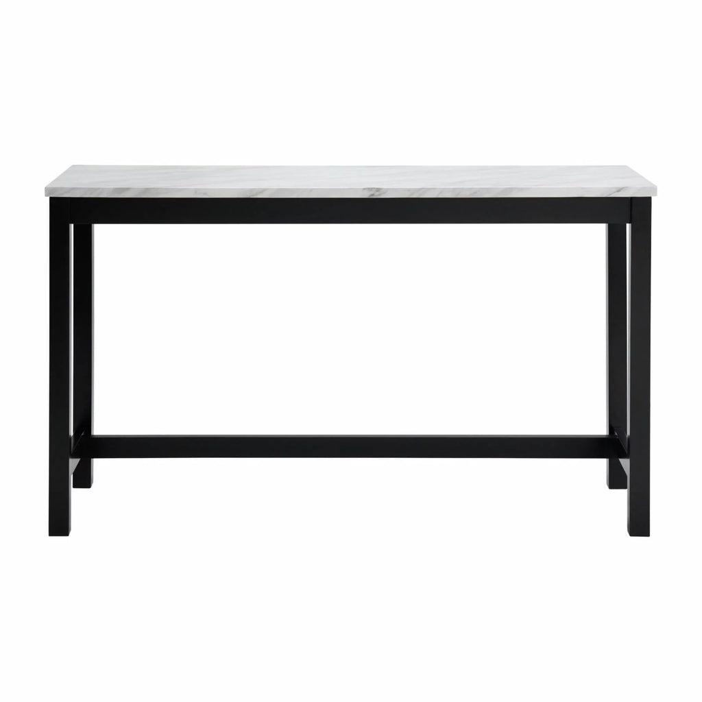 White Marble Bar Table Set G71763