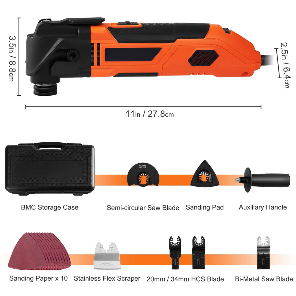 Oscillating Multi Tool 6 Variable Speeds T79242
