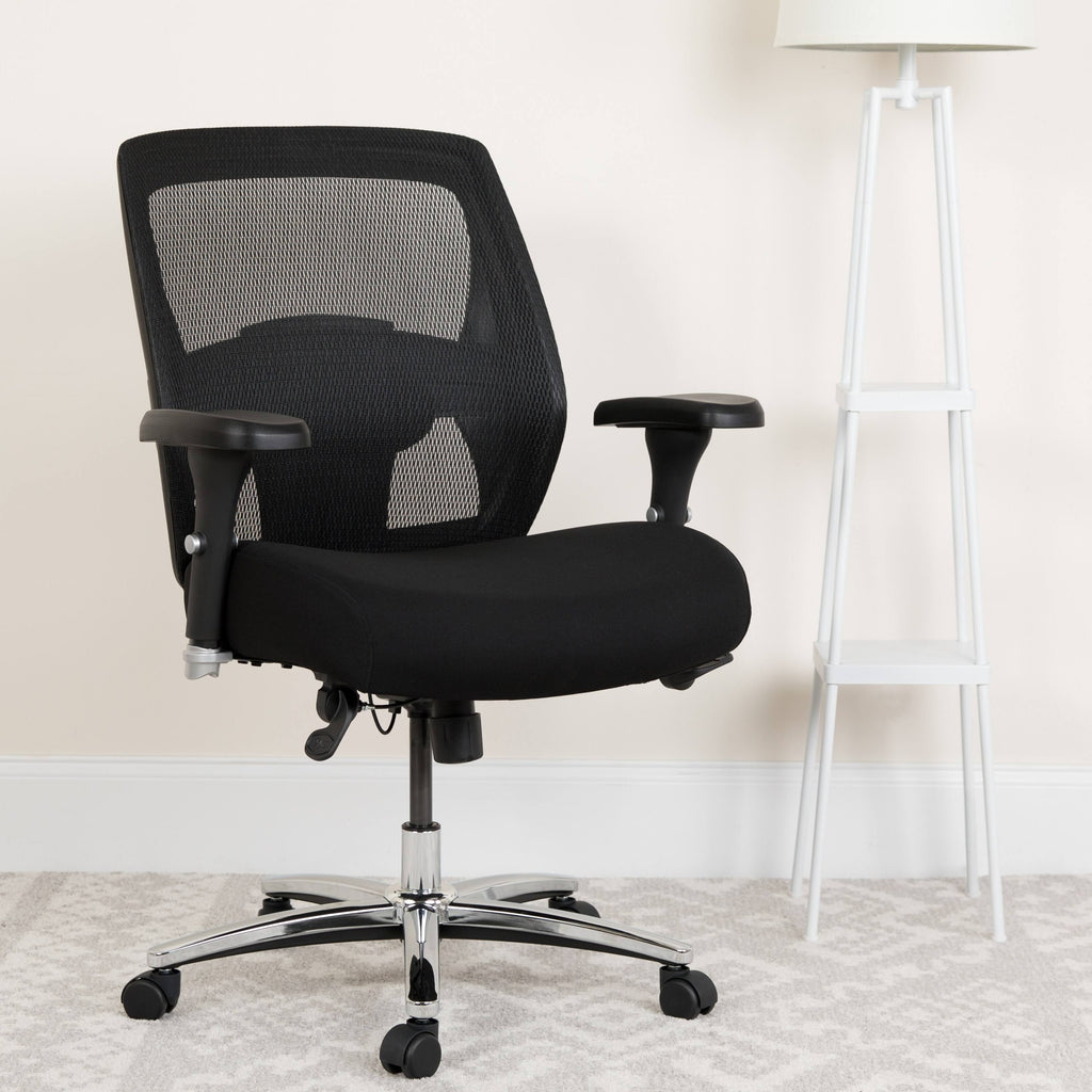 Black Mesh Ergonomic Office Chair S58560