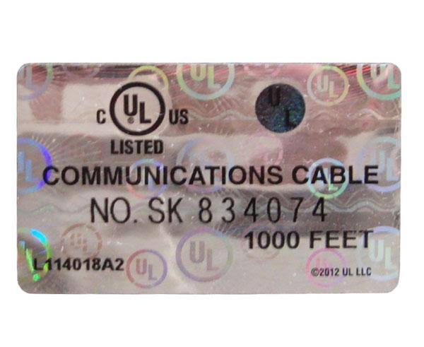 Direct Burial Quad Shielded Coaxial Cable, 18 AWG CCS R35925