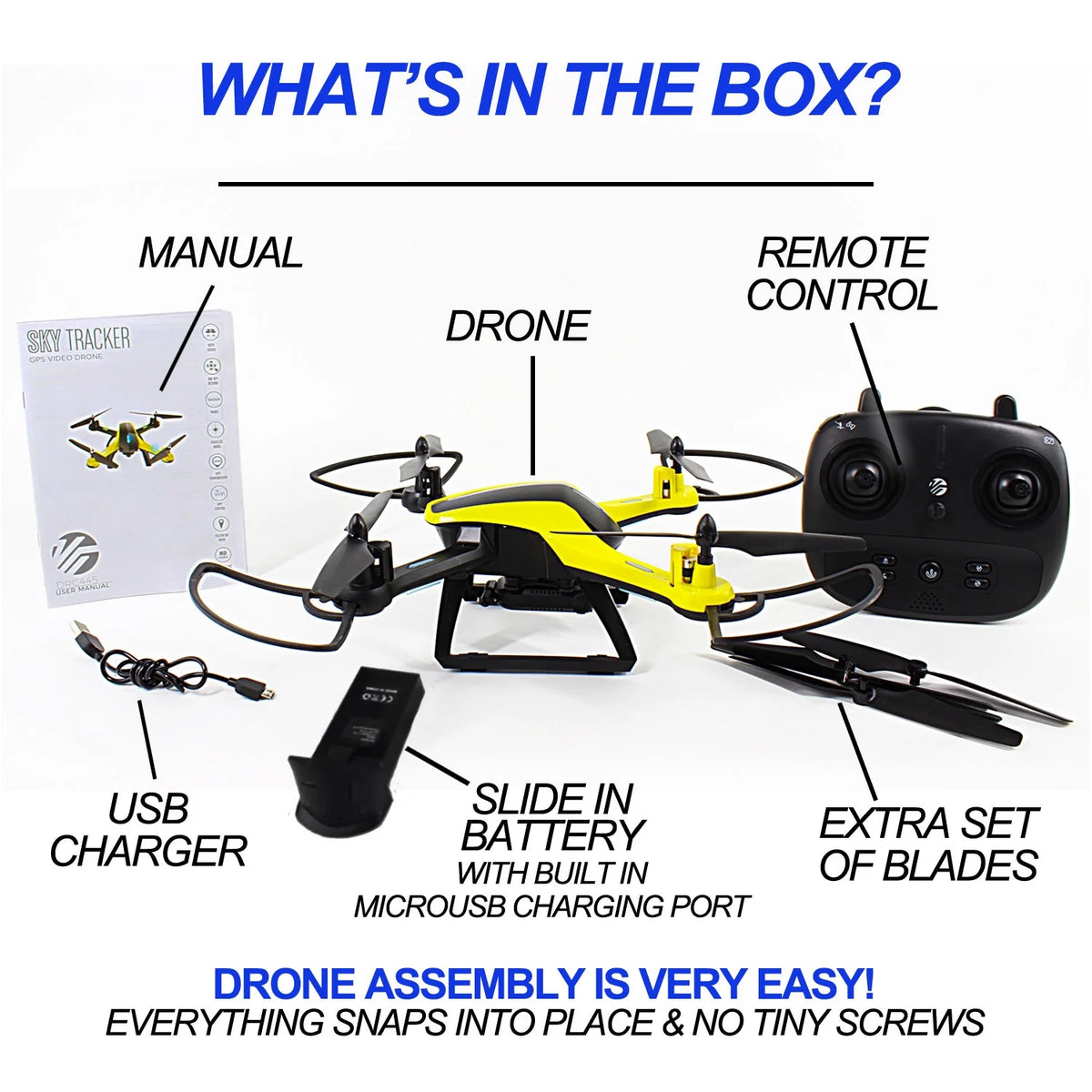 Black and Yellow Aerial Camera Drone Z227