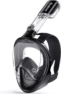 Full Face Snorkel Mask with Detachable Camera Mount S107