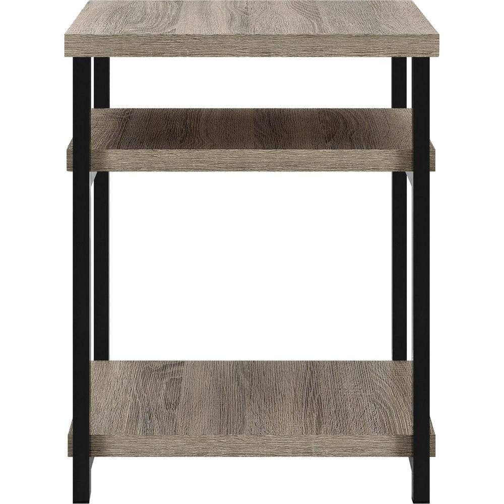 Weathered Oak End Table Z2908