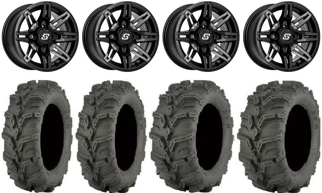 14" Wheels Black 27" Mud Lite XTR Tires K506000
