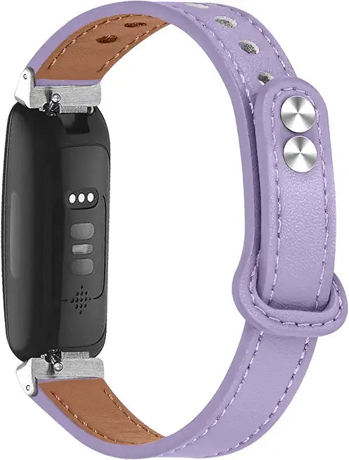 Leather Strap for Fitbit Inspire 2 Women Men F555