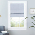 Slate Blue 23"x64" Blackout Roman Shade B30622
