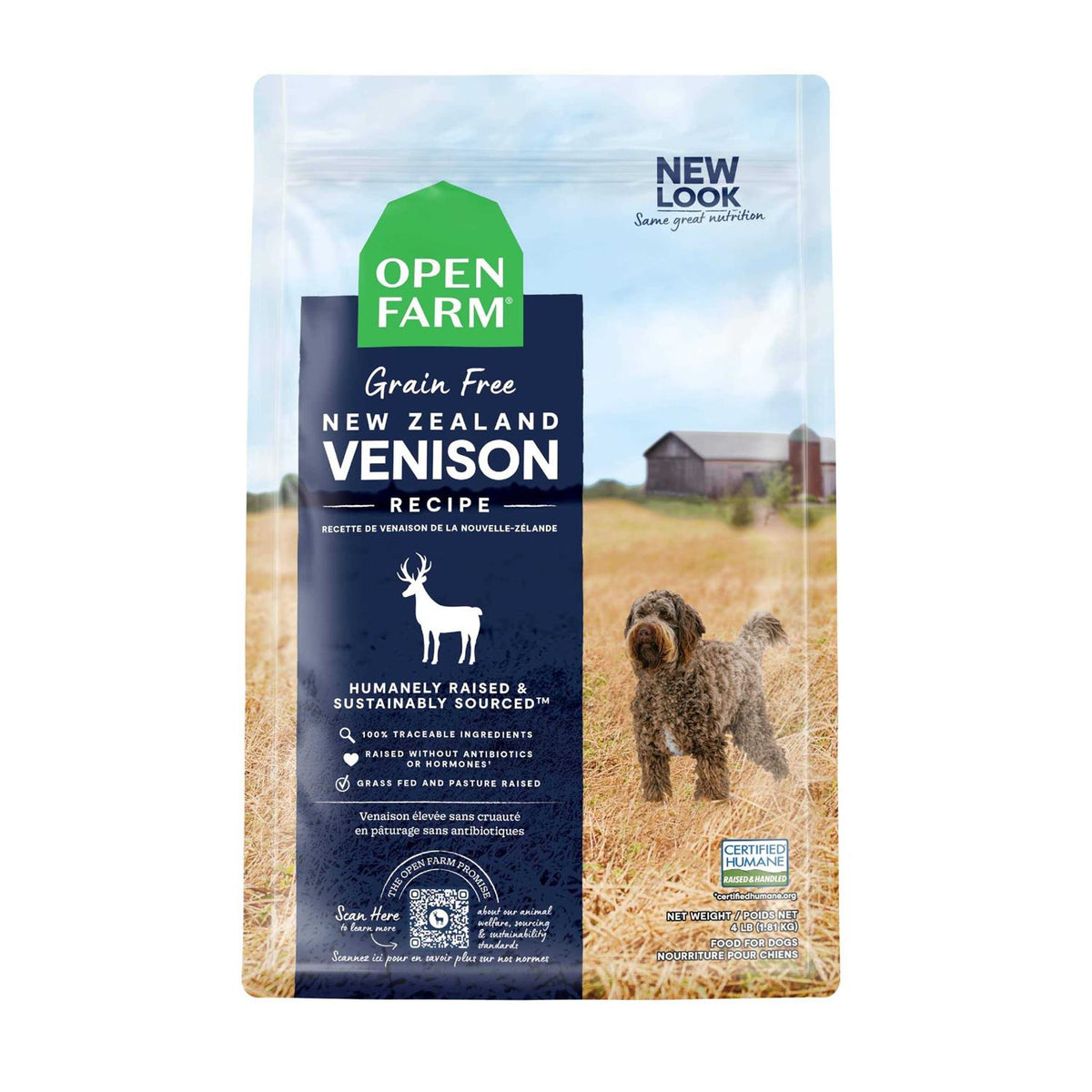 New Zealand Venison Grain Free Dry Dog Food C219084