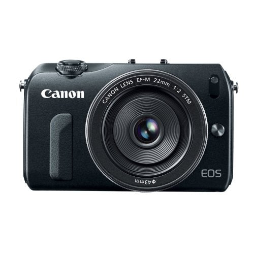Black 18.0 MP Compact System Camera with 3.0-Inch LCD and EF-M22 STM Lens X855219