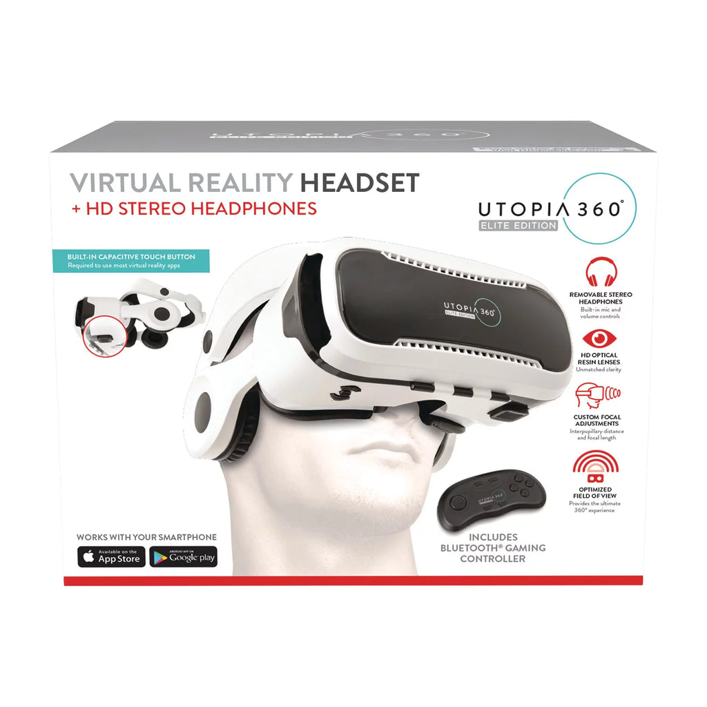 Virtual Reality Headset With Stereo Headphones A72132