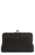 Black Mesh Clutch Y45238