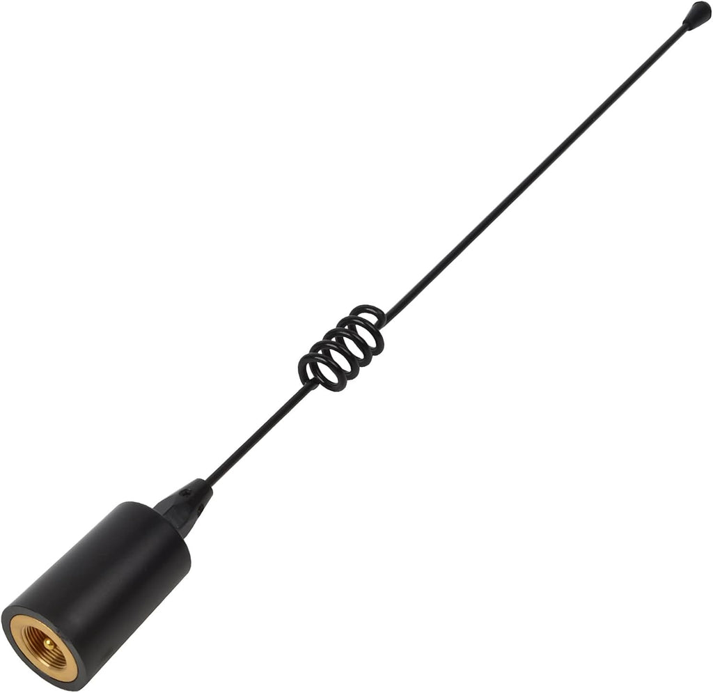 VHF Band Marine Antenna with Stainless Steel L-Bracket & RG-58 Coax Cable, Pack of 2 E858628