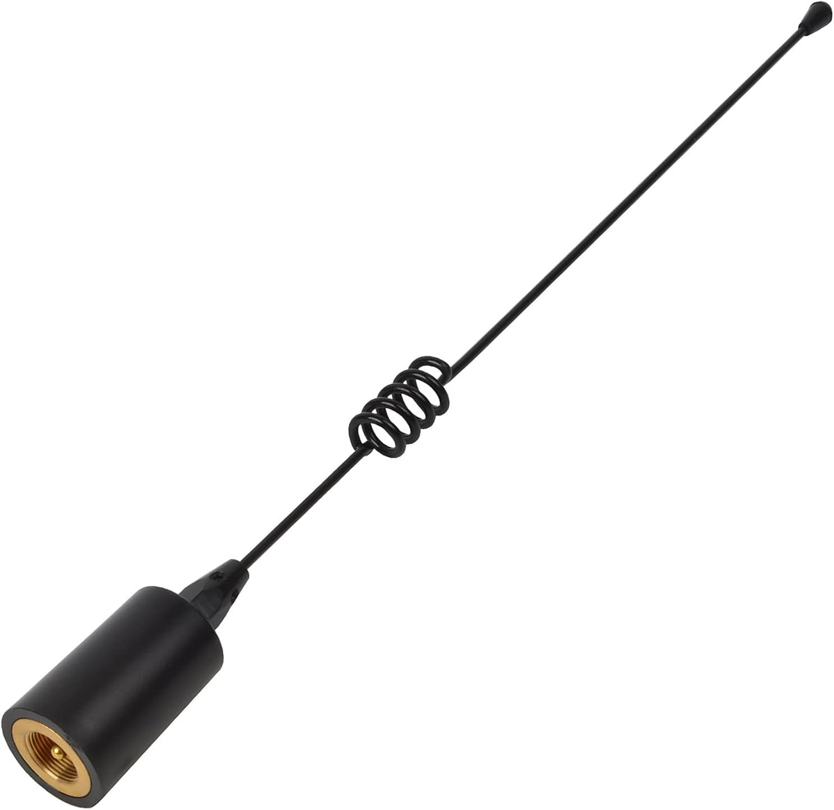 VHF Band Marine Antenna with Stainless Steel L-Bracket & RG-58 Coax Cable, Pack of 2 E858628
