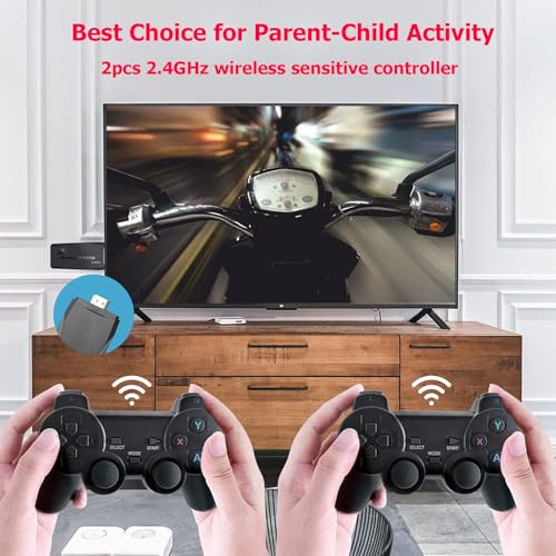 Wireless Retro Handheld Game Console with 20,000+ Games R466