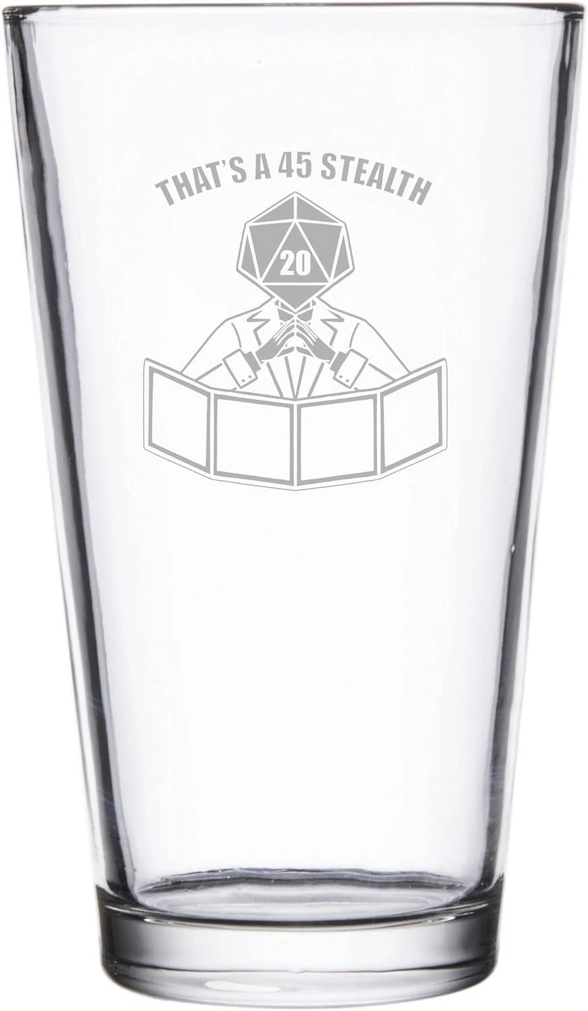 Engraved Pint Glass 16 Oz E453940