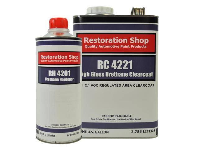 Blue Metallic Urethane Basecoat/Clearcoat Car Paint Complete Medium Gallon Kit U562604