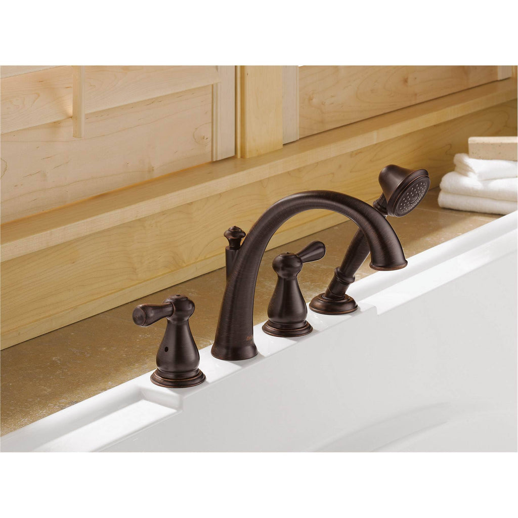 Venetian Bronze Roman Tub Faucet Trim with Hand Shower K887