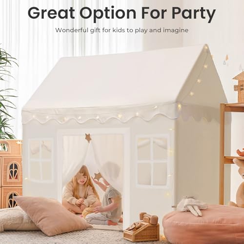 Play Tent with Padded Mat & LED Lights L682