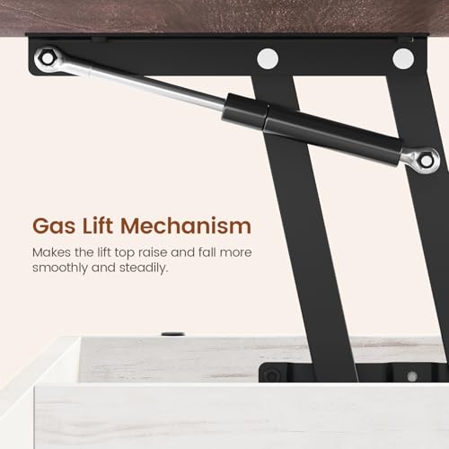 Lift Top Coffee Table with Storage and Drawers O9222
