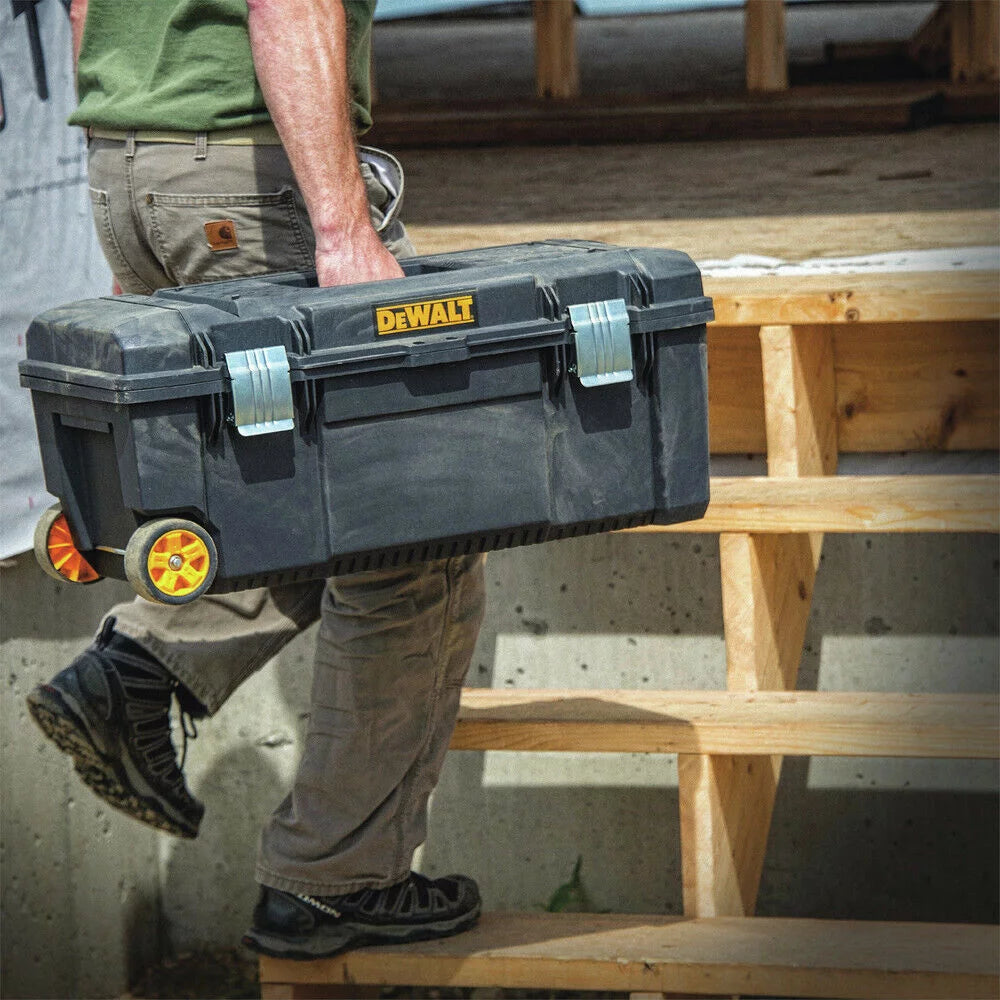 Black Tool Box on Wheels M403524