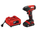 20V Cordless 1/4'' Hex Impact Driver Kit with 2.0Ah Battery & Charger P758