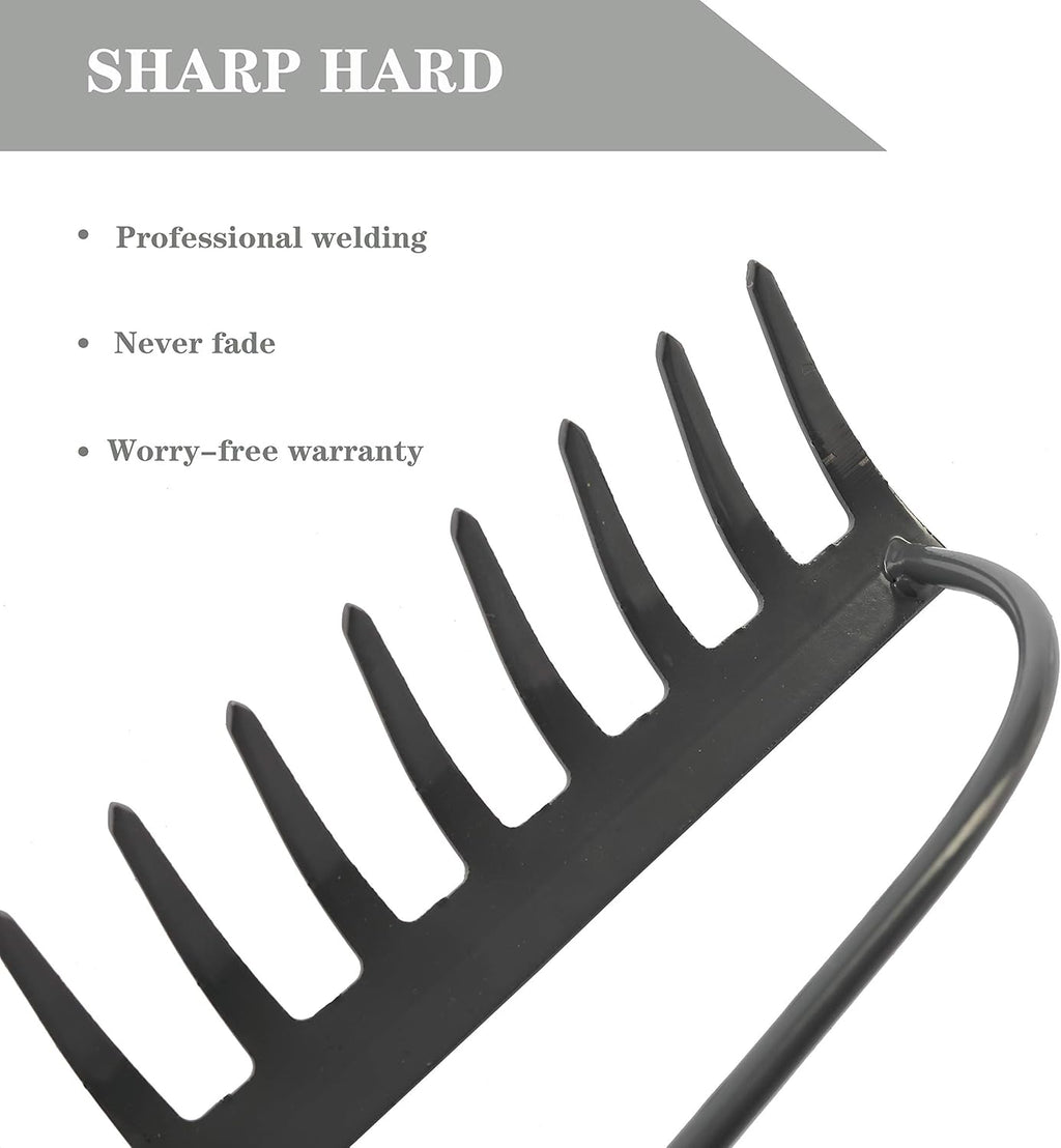 6 FT Heavy Duty Bow Rake, Pack of 2 P32338