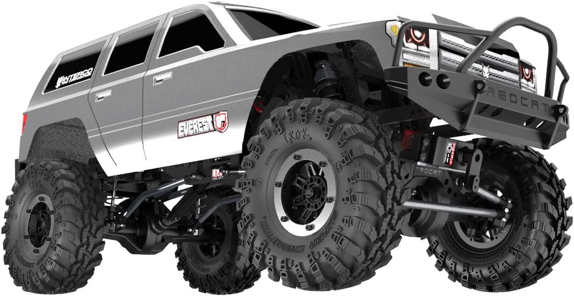 Silver 1/10 4WD Scale Rock Crawler F7444