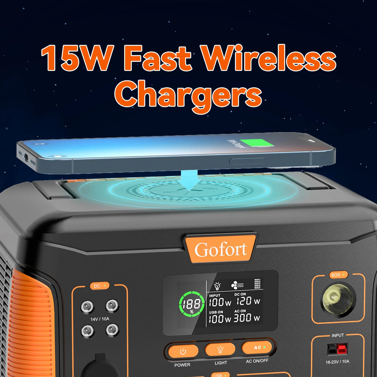 Portable Power Station 932Wh/1000W S320