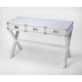 White Campaign Desk Y1129
