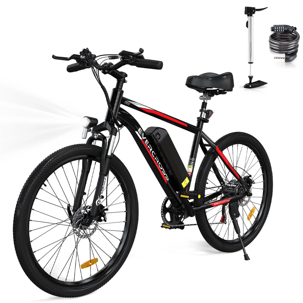 500W 26 Electric Bike 20MPH 36V 12Ah 7 Speed Y521